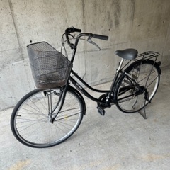 決まりました27インチ 自転車 ブラック 黒系 Breeze 