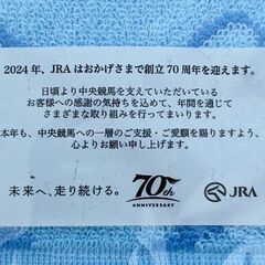 JRA 70周年記念ハンドタオル 【ハローキティ×ターフィ】の画像