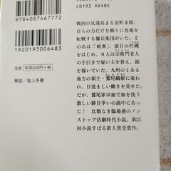 文庫本　「蛇衆」　矢野隆の画像