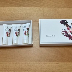 化粧水、乳液、洗顔　アメニティ