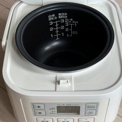 【決まりました】ニトリ　マイコン炊飯ジャーの画像