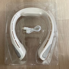首掛け扇風機の画像