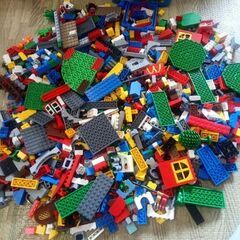 LEGO　レゴ　大量　バケツ一杯　1300p以上