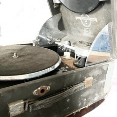 ジャンク Columbia 蓄音機 Grafonola レコードプレイヤー の画像