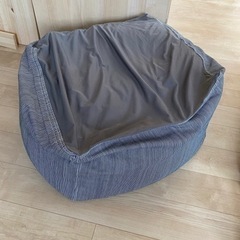 【商談中】無印良品　体にフィットするソファ　ビーズ　クッション