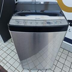 ★2025年製★Haier 5.5㎏ 洗濯機【JW-XP2CD55F】FLY5 ハイアール JW-XP2C55F-XK 全自動洗濯機 ステンレスブラック