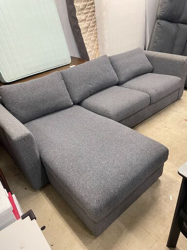 リサイクルショップどりーむ荒田店 No12863 ソファ　L字　収納付き　大型　オシャレ♪