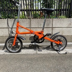 折りたたみ自転車　ミニ
の画像