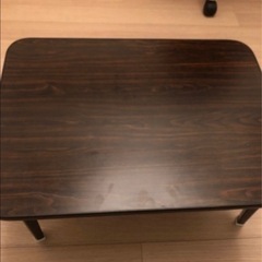 折り畳みローテーブルの画像