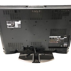 【液晶ダメージ有】SONY 液晶デジタルテレビ KDL-32J1 08年製 動作品 100V BRAVIA テレビ 映像機器 リモコン付き　現状品の画像