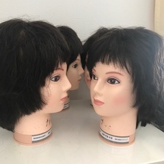 マネキンヘッド　練習使用済み　何かに使えればどうぞ