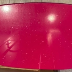 テーブル 机 ピンク