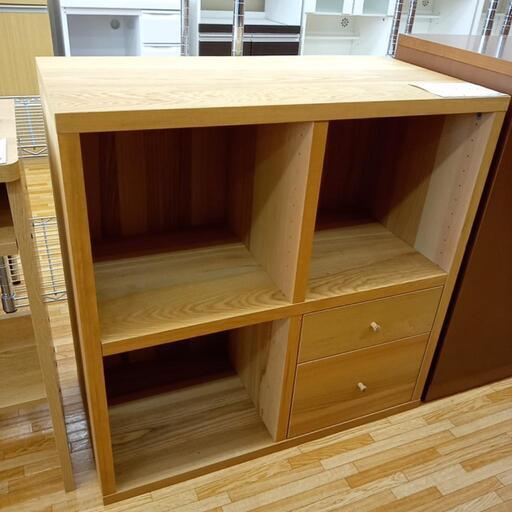 ★ジモティ割あり★ 収納棚　シェルフ　ナチュラル　クリーニング済　YJ3354