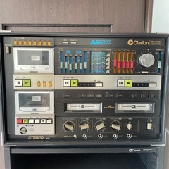 （引渡完了）【0円】昭和レトロ　カセット&8トラ　カラオケセットの画像