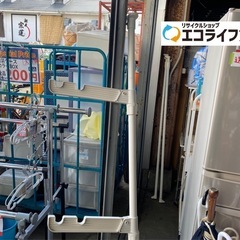 突っ張りタイプ2本セット　ベランダ柵　物干し竿受け