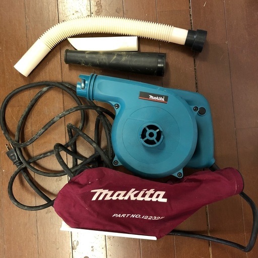 マキタ makita UB1101 無段変速 ブロワ ブロア 送風機 AC100V 説明書有 専用箱有 動作確認済み 使用感ありますが美品です