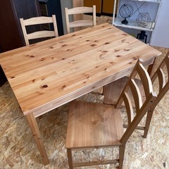 IKEA 家具 ダイニングセット テーブル イス チェア