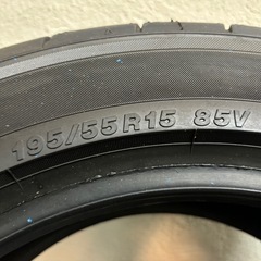 195/55R15 ヨコハマ　アドバン　ネオバAD08 2本　中古   