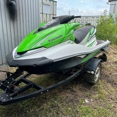 カワサキ ウルトラ250x トレーラー付き