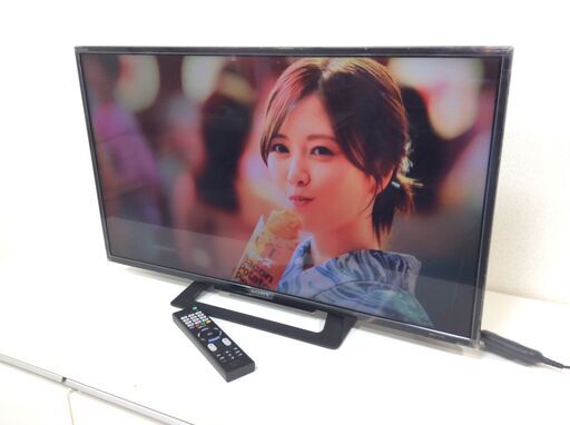 （10/31受渡済）JT9247【SONY/ソニー 32インチ液晶テレビ】2016年製 BLAVIA KJ-32W500C 家電 映像機器 テレビ