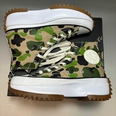 CONVERSE RUN STAR HIKE HI 迷彩　23cmの画像