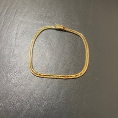 18金喜平ブレスレット12面トリプルカット17cm