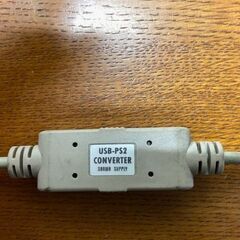 USB ポート コンバータ　　 USB オス PS/2 キーボード マウス 用　中古の画像