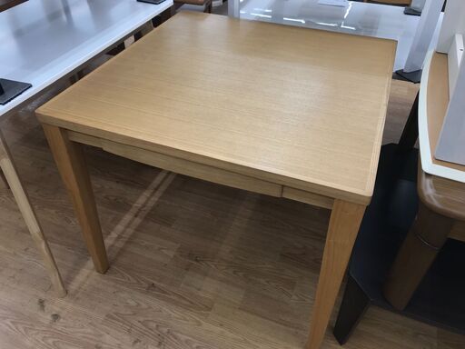 ★ジモティ割あり★ 大塚家具 ダイニングテーブル ナチュラル H70×W85×D80 クリーニング済み KJ5819