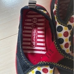 美品　マリンシューズ　17㎝の画像