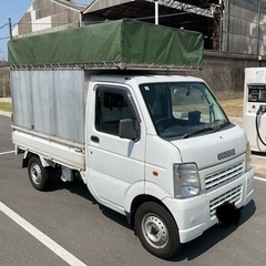 ★お買い得　スズキ　キャリートラック幌　オートマ　検査長い　リビ...