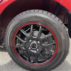 ［最終値下］タイヤ&アルミホイール4本セット　サイズ165/65R/14