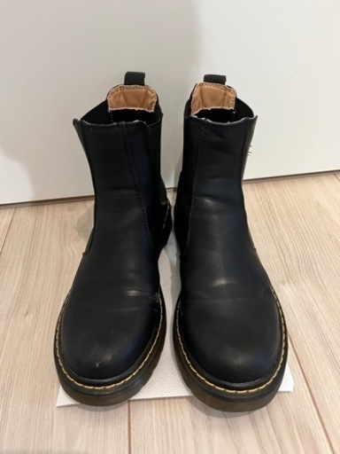 合皮靴 23cm