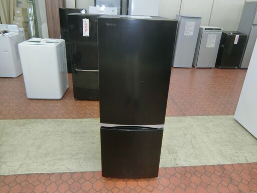 ID 524606　冷蔵庫２ドア　153L　東芝　２０２０年　GR-S15BS(K)