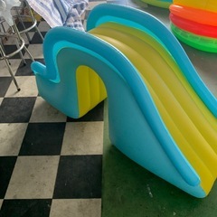 ビニール　滑り台 の画像