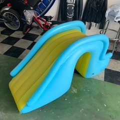 ビニール　滑り台 
