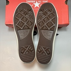 CONVERSE CHUCK 70 HI LEATHER SNAKE 白黒 24.5cmの画像