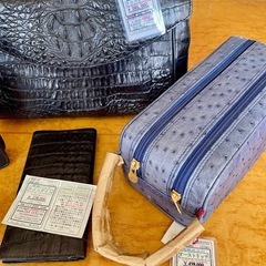 クロコダイルバック12点まとめ売りの画像