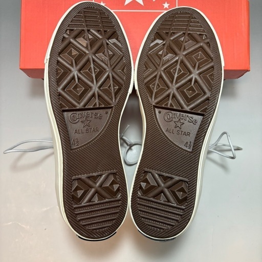 CONVERSE CHUCK 70 HI LEATHER SNAKE 白黒 23.5cm