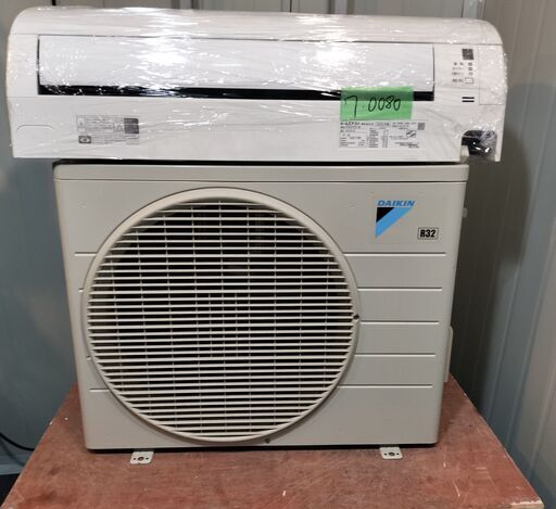 相談中ワ0080 DAIKIN2018年式2.5kw8畳適用45000円標準工事込み＠大阪市内・岩出市内価格