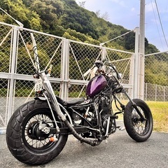 YAMAHA TW225チョッパーフルカスタムの画像