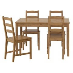 IKEA ヨックモック　ダイニングテーブル＆チェア