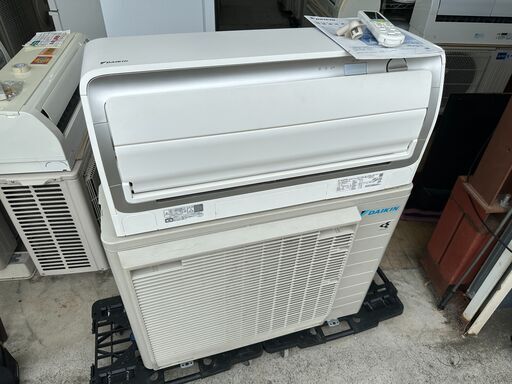 【動作保証あり】DAIKIN ダイキン 2021年 4.0kw 14畳用 200V 冷暖房ルームエアコン AN40YAPK【管理KR497】