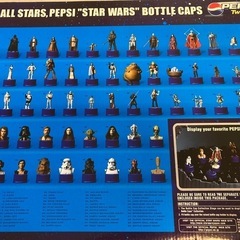 スターウォーズ ペプシ ペットボトルキャップ コレクション ステージの画像