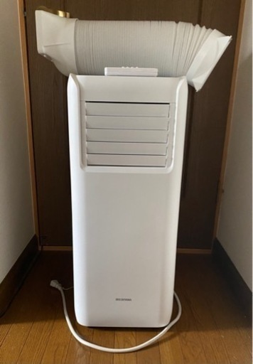 【値下げ8/13まで】美品・アイリスオーヤマ　ポーターブルクーラー　窓取り付け　IPA-2222G