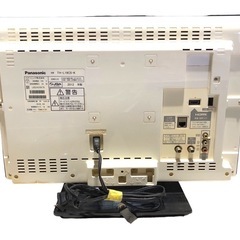 Panasonic  液状カラーテレビ TH-L19C5-K 2012年製 19V型 100V 映像機器 動作品　リモコン付属 中古 家電　の画像
