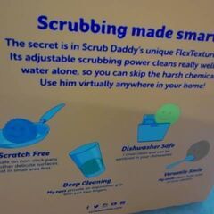 [SCRUB DADDY] 食器用スポンジ 　7/8コ　A3519の画像