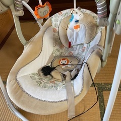 ほぼ新品　ベビー　ゆりかご　自動の画像
