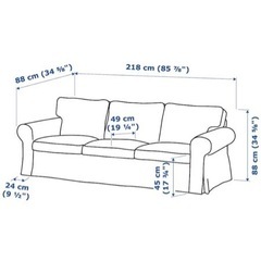 【8/23まで】IKEA　ソファ　　の画像