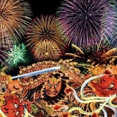 青森ねぶた祭り花火