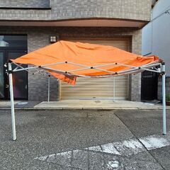ワンタッチ タープテント 2.4m スクエア キャンプ アウトド...